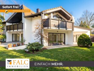 Außergewöhnliches Raumkonzept mit großzügigen Außenflächen und flexibler Nutzung